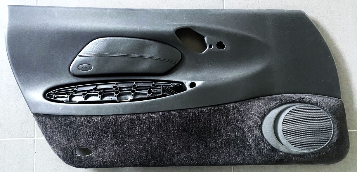 Kunstleder-Türverkleidung schwarz, links, passend für Porsche 996