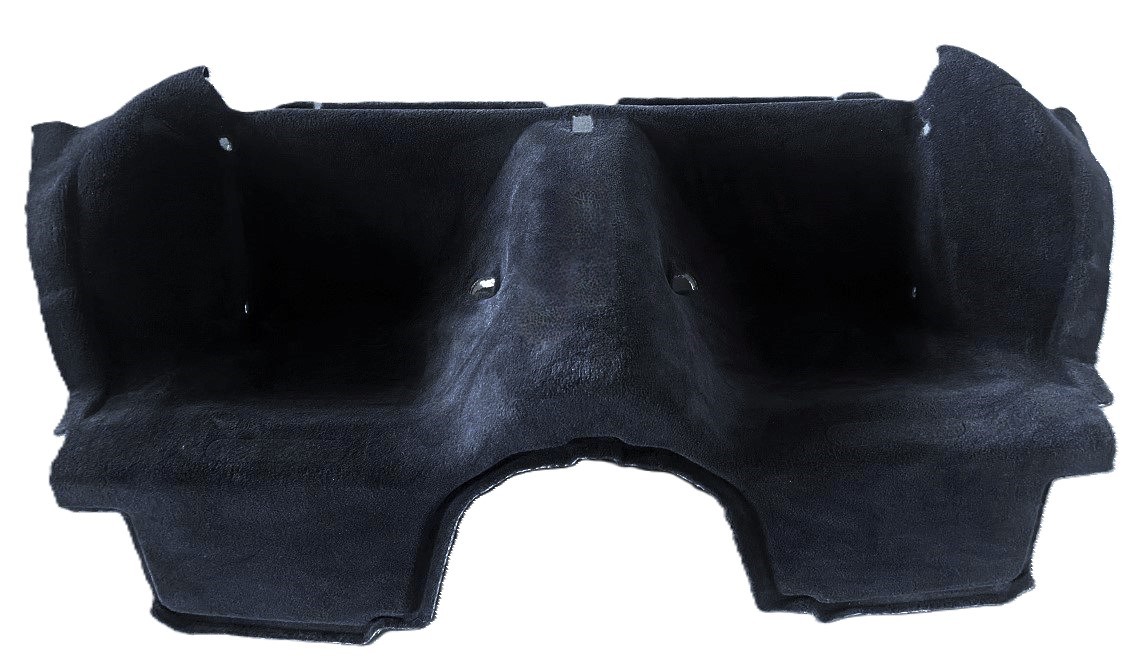 Innenraumteppich / Rücksitzmulde, passend für Porsche 996 Cabrio