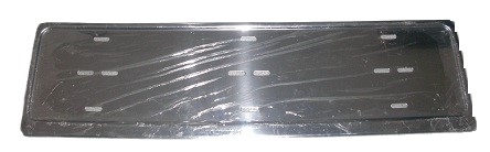 Chrom-Nummernschildauflage, passend für Porsche 911, neu