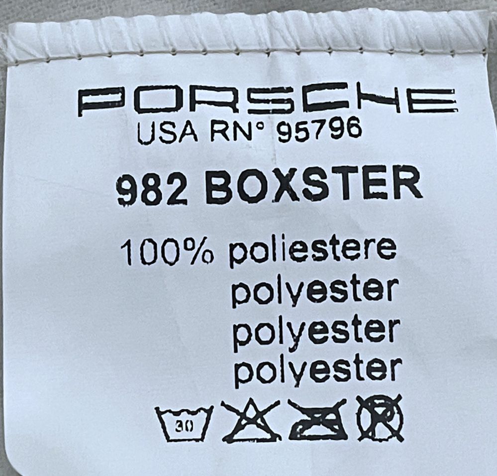 Indoor-Carcover, original, neuwertig, passend für Porsche 718 / Boxster 982