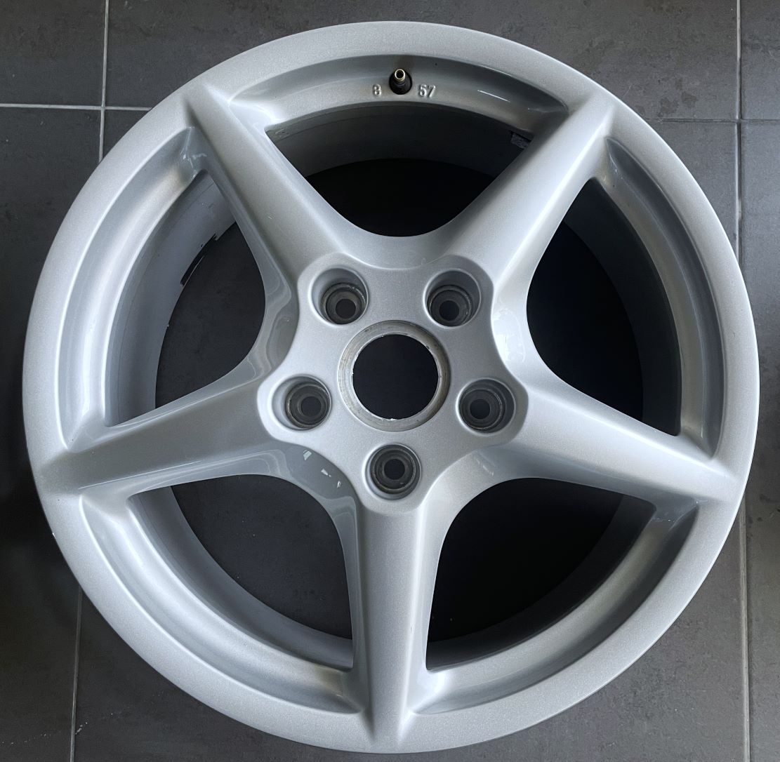 BBS-Alufelgen 8 + 11 J 18, passend für Porsche 997 Turbo / 4S