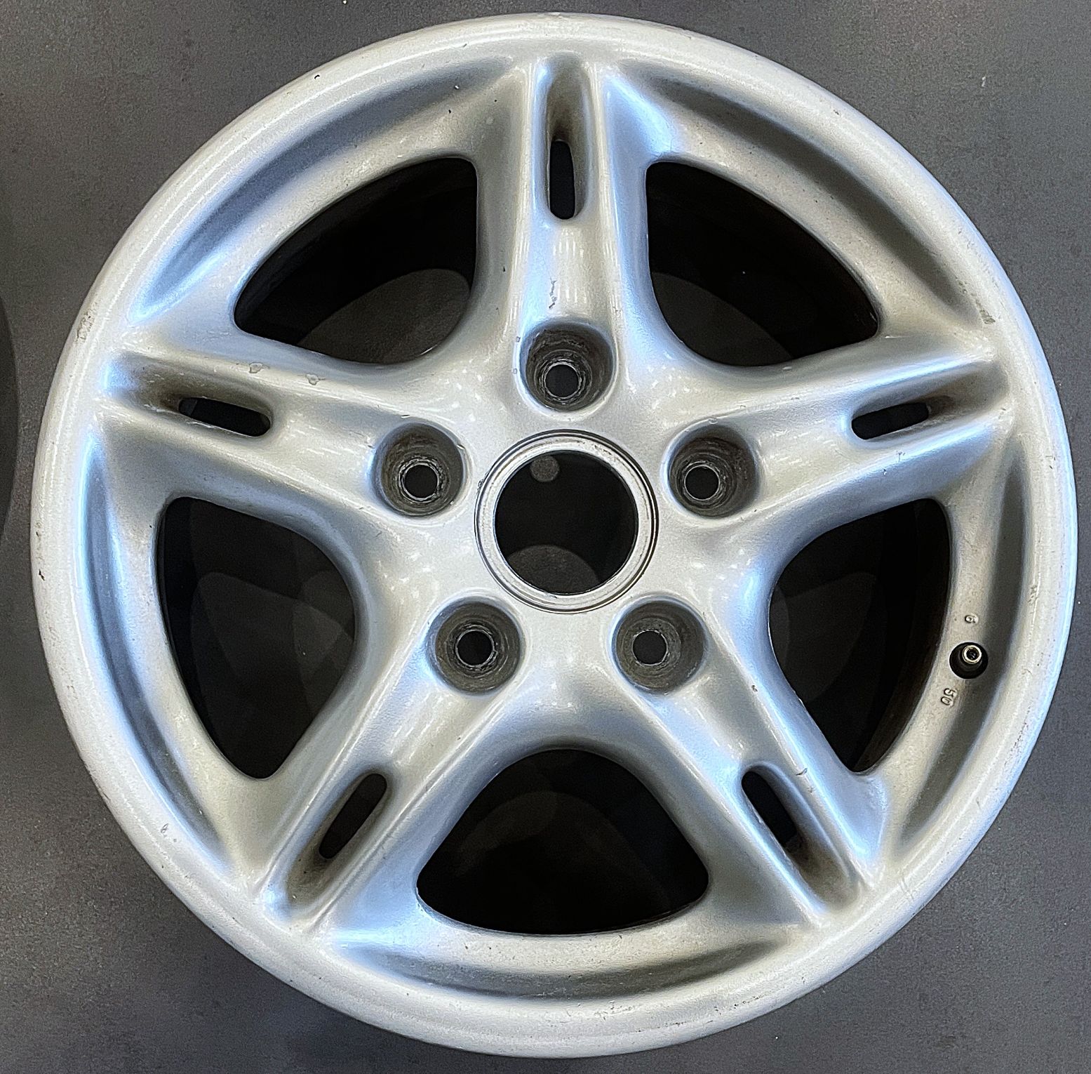 Alufelgen 6 + 7 J 16, original, passend für Porsche Boxster 986