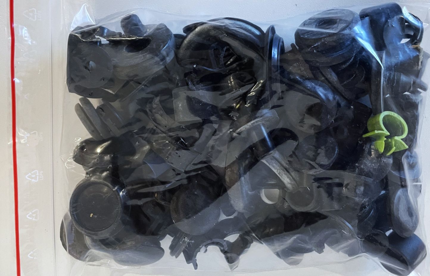 Gummi / Stopfen / Dichtung / Halter-Set (Paket 2), passend für Porsche 993