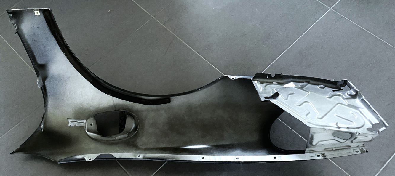 Kotflügel vorne rechts, schwarz uni, passend für Porsche 996 (Vor-Facelift)
