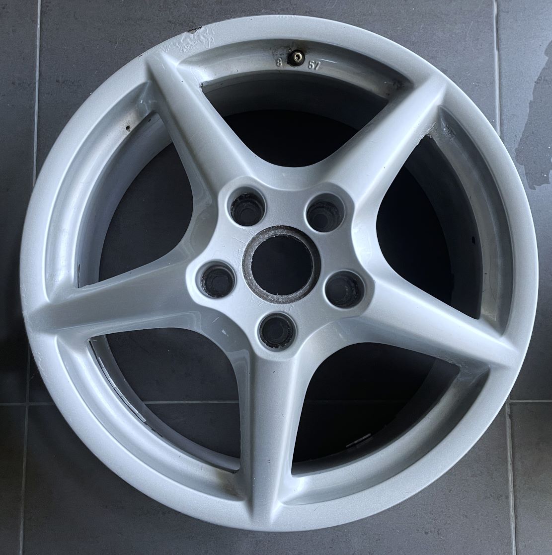 BBS-Alufelgen 8 + 11 J 18, passend für Porsche 997 Turbo / 4S