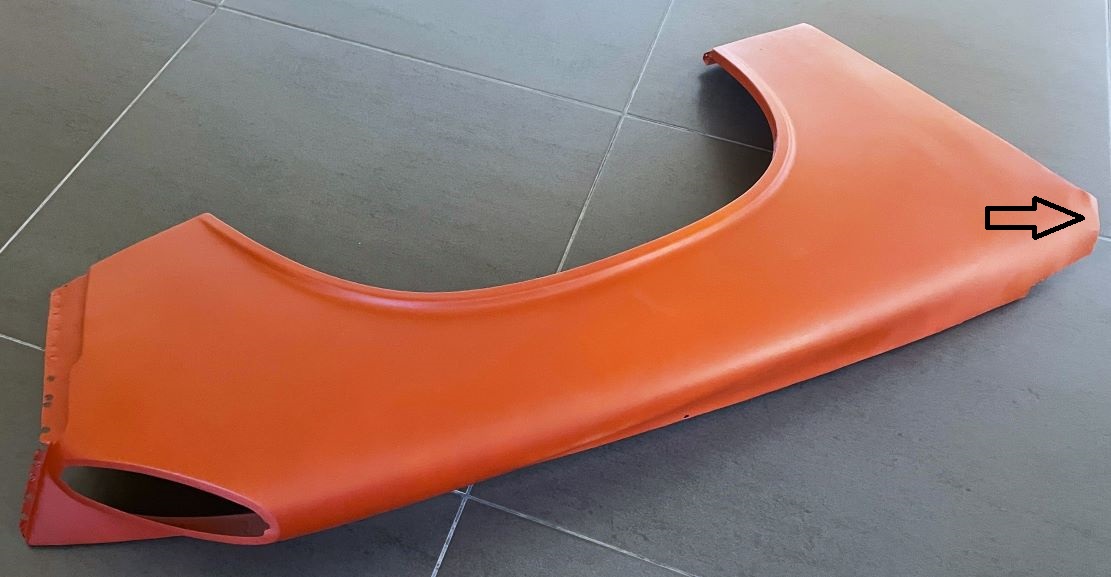 Kotflügel vorne rechts, passend für Porsche 914