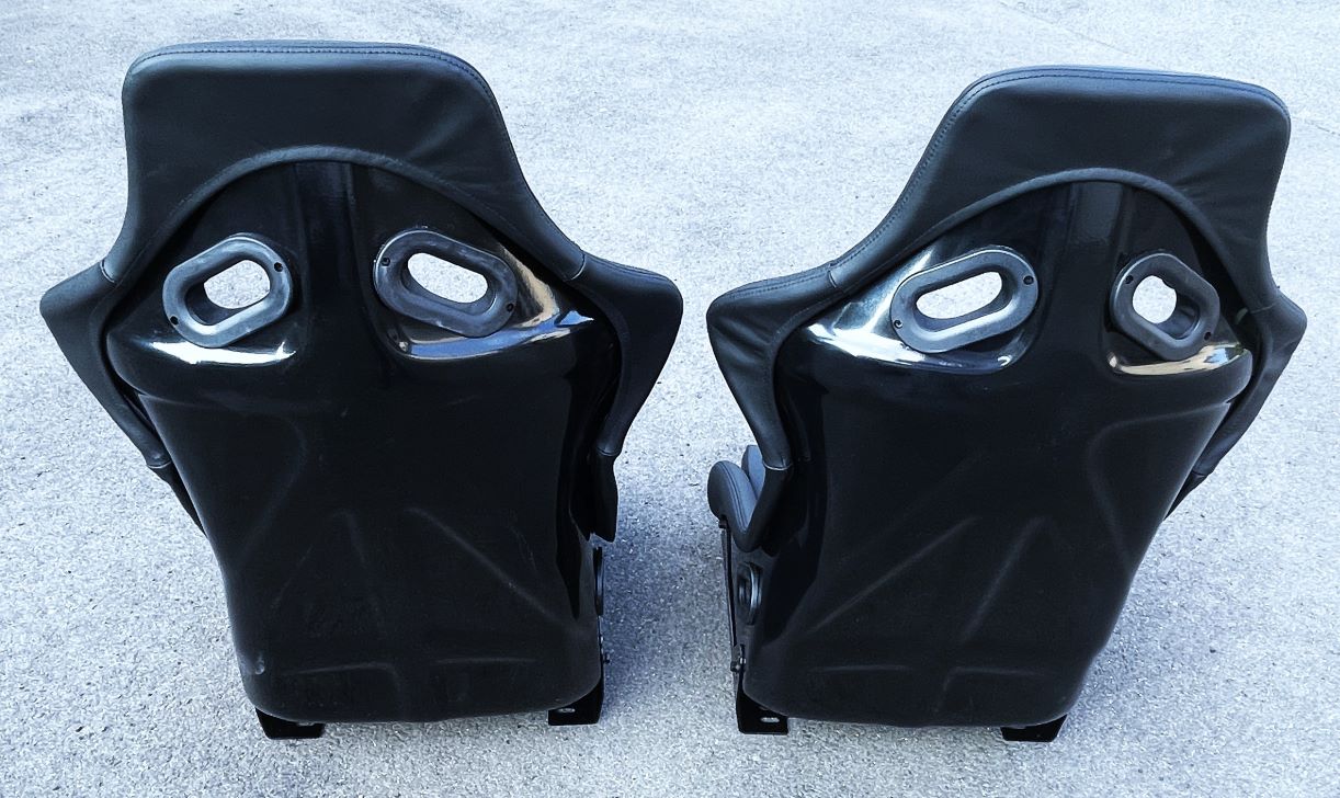 Leder-Sportsitze mit Konsole, passend für Porsche 924 / 944
