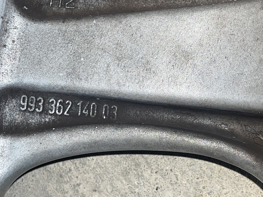 Turbo-Alufelge 10 J 18 ET 40, einzeln, passend für Porsche 993