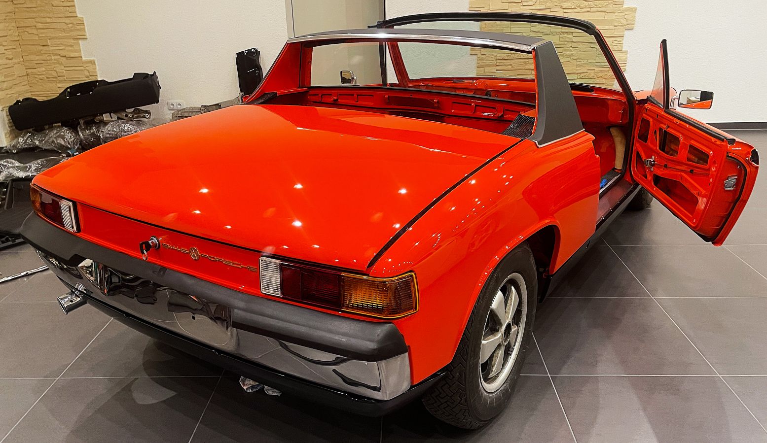 Porsche 914/6 , original, deutscher Brief / Fahrzeug