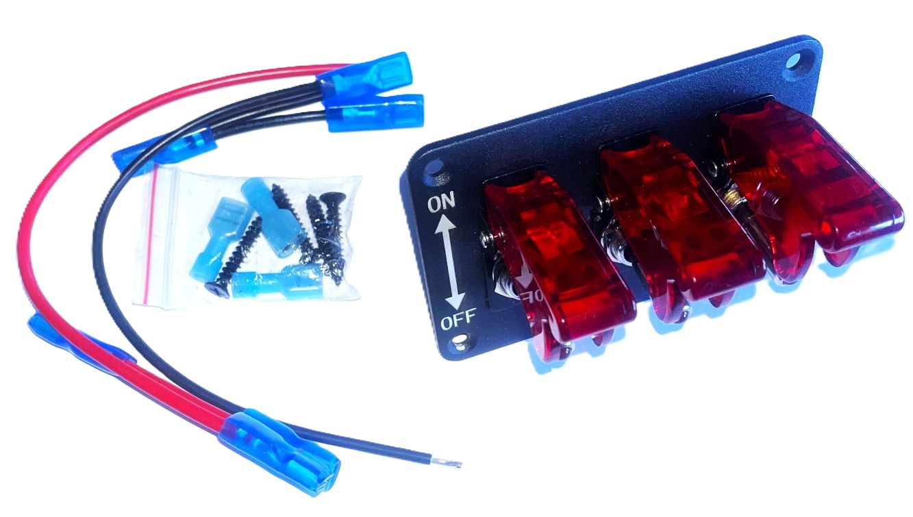 Rennsport-LED-Schalterkonsole neu, passend für Porsche 993