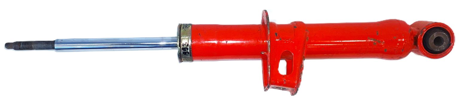 Monroe-Stoßdämpfer hinten links, orange, original, passend für Porsche 993 Turbo / 4S