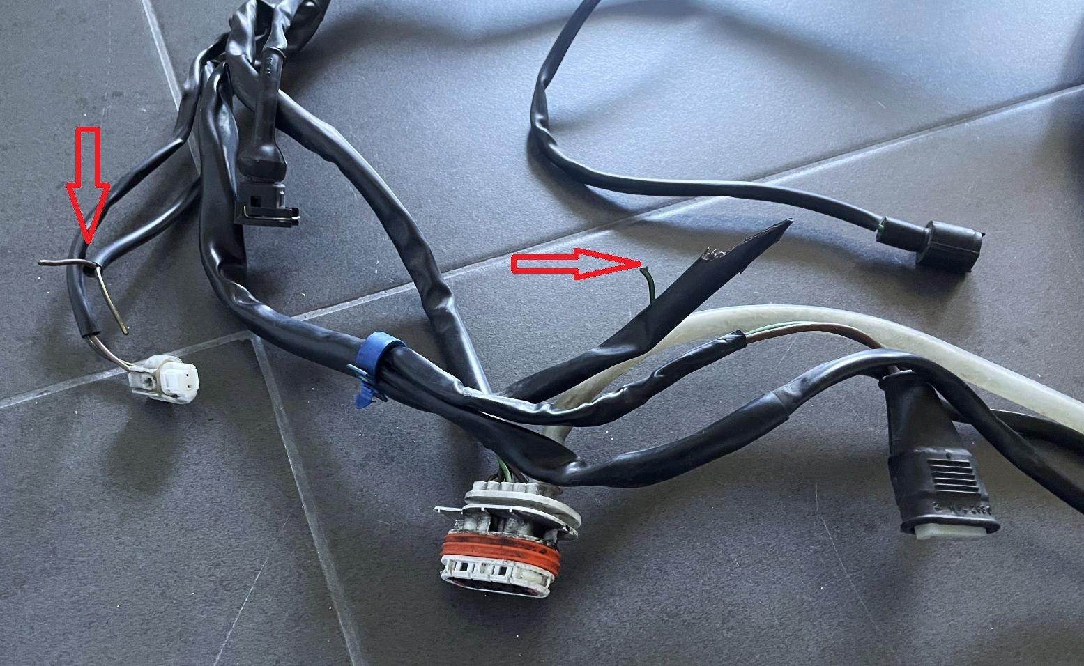 Kabelbaum zum ABS-Steuergerät (im Kofferraum), passend für Porsche 993