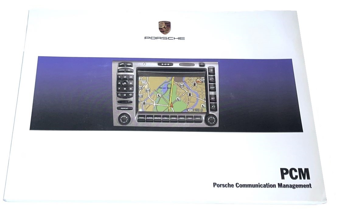 PCM-Betriebsanleitung italienisch, passend für Porsche 997