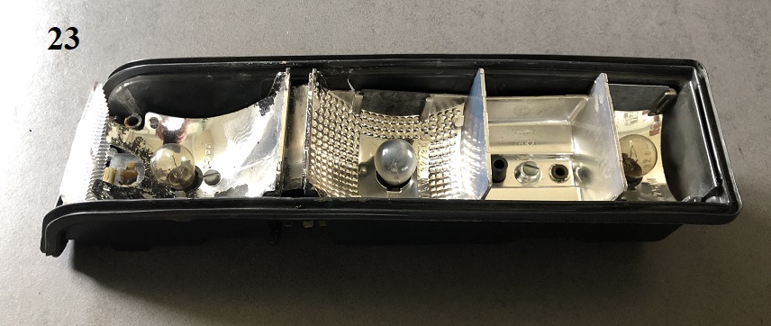Rückleuchtengehäuse, passend für Porsche 914