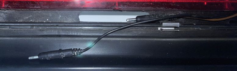 Heckscheiben-Spoiler mit 3. Bremsleuchte, original, passend für Porsche 993