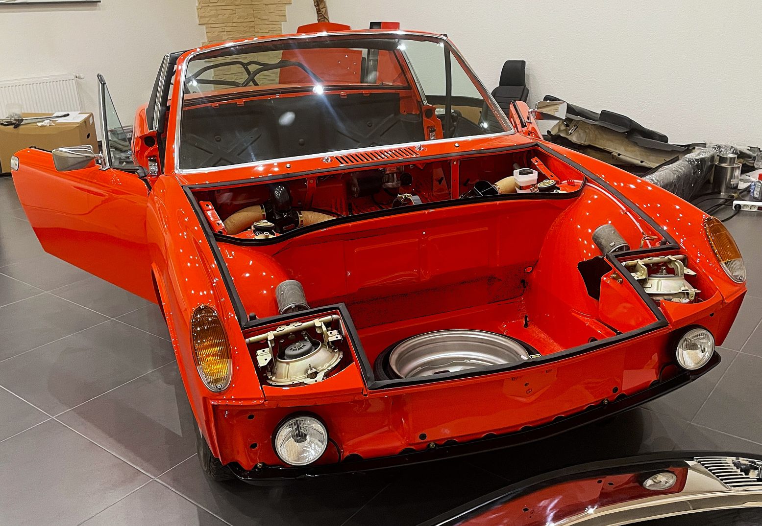 Porsche 914/6 , original, deutscher Brief / Fahrzeug