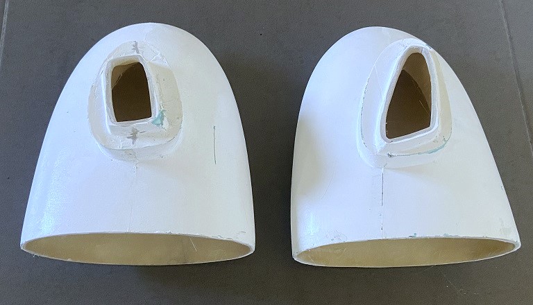 GT1-Aussenspiegel-Gehäuse, neu, passend für Porsche GT1 - Umbauten