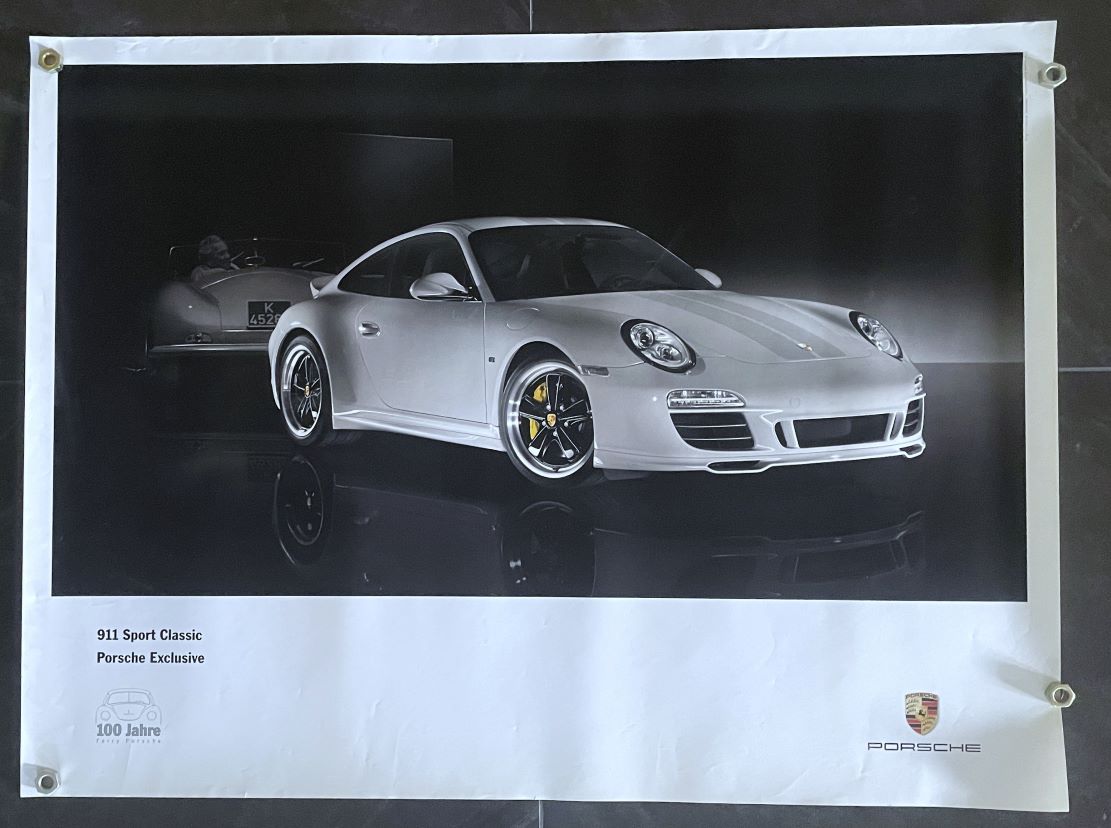 Porsche 911 Sport Classic-Poster, original