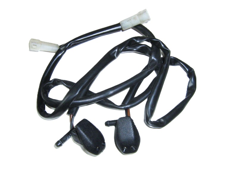Scheibenwaschdüsen mit Kabel, passend für Porsche 964