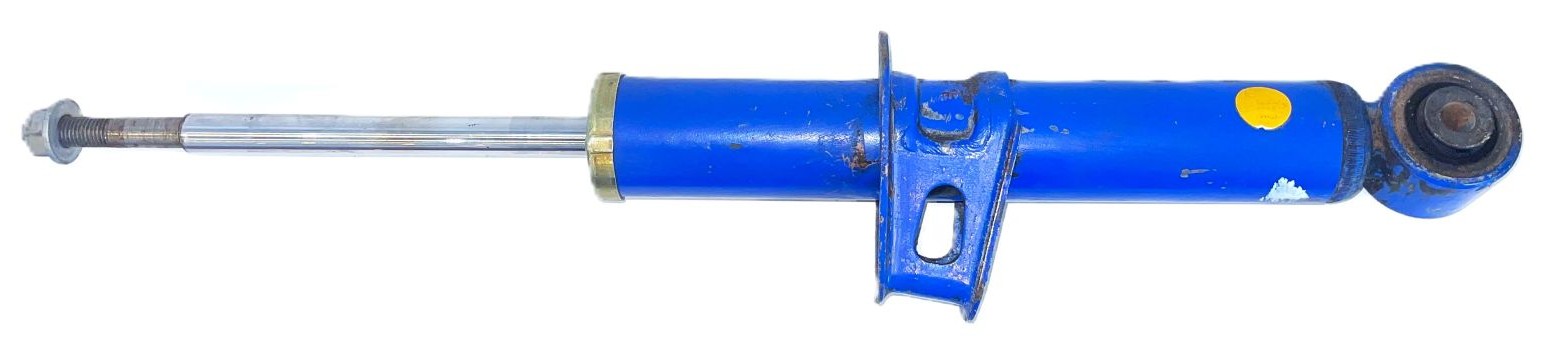 Boge-Stoßdämpfer hinten rechts, blau, original, passend für Porsche 993 Turbo / 4S