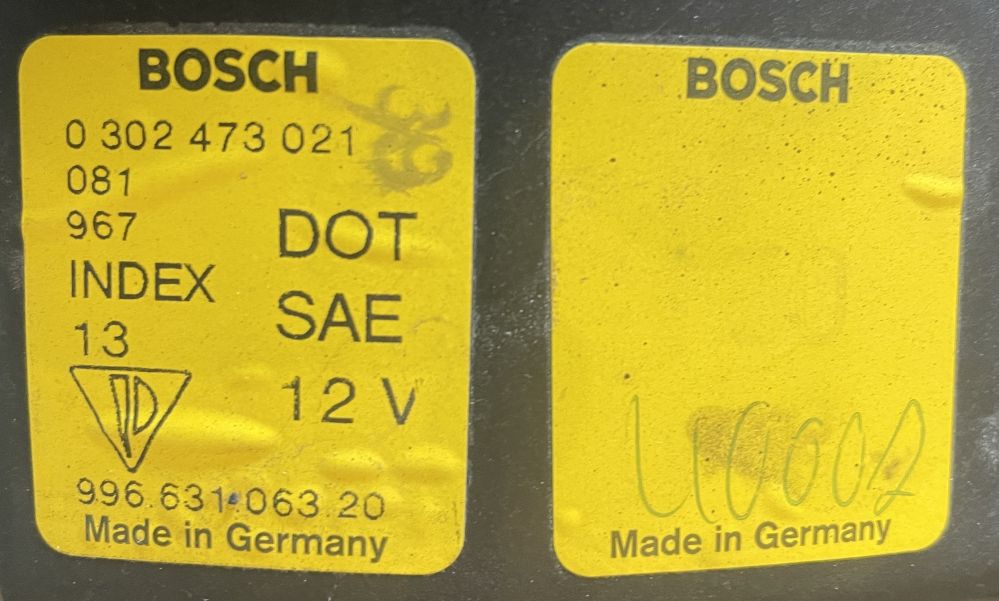 US-Scheinwerfer links, passend für Porsche 996
