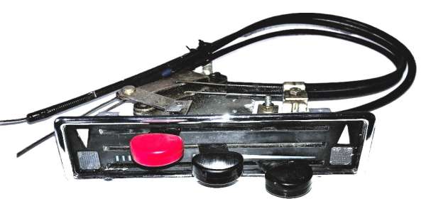 Heizungs-Bedienteil mit Züge, passend für Porsche 914