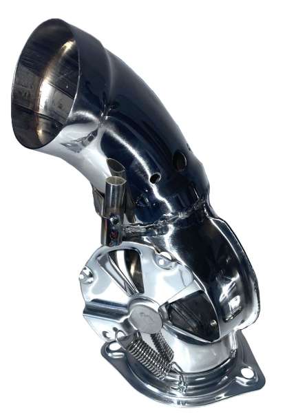 Edelstahl-Heizklappe links, neu, passend für Porsche 911