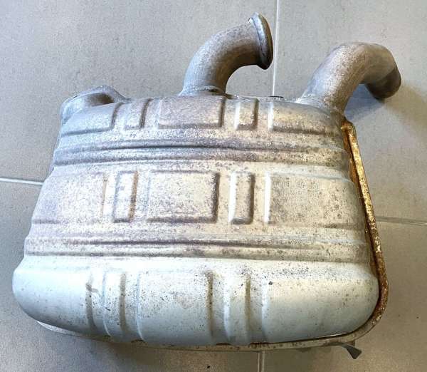 Gillet-Endschalldämpfer links, passend für Porsche 996