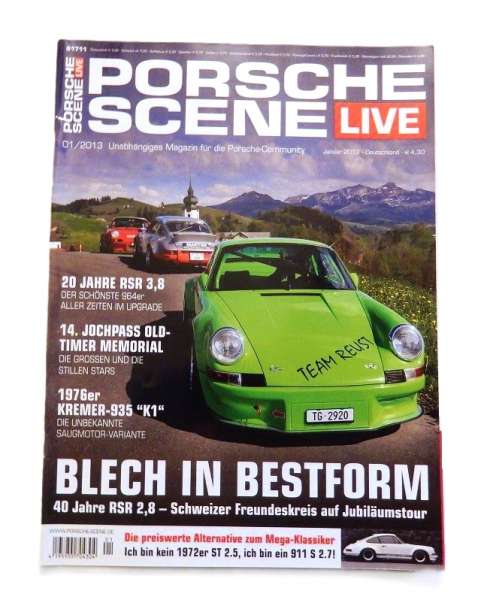 Porsche-Scene Live-Zeitschrift