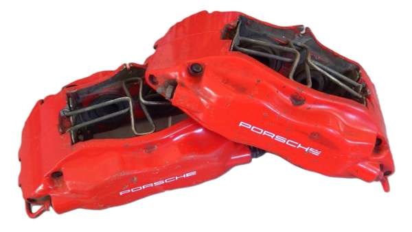 Bremssattel vorn, rot, passend für Porsche 993 C2 / C4