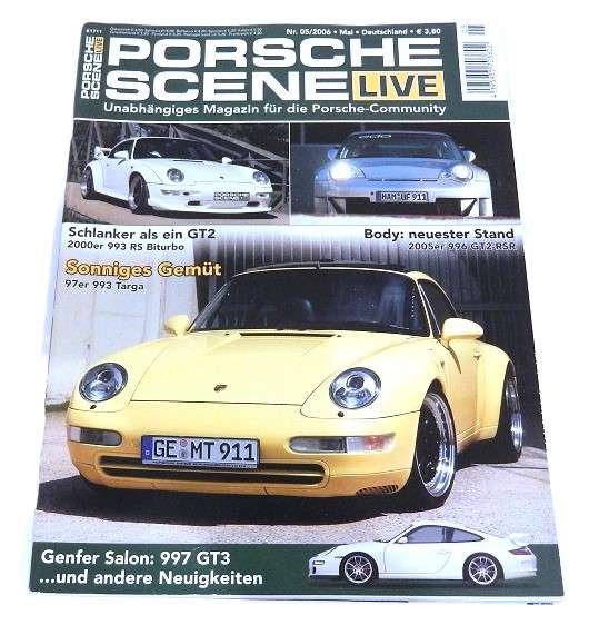 Porsche-Scene Live-Zeitschrift