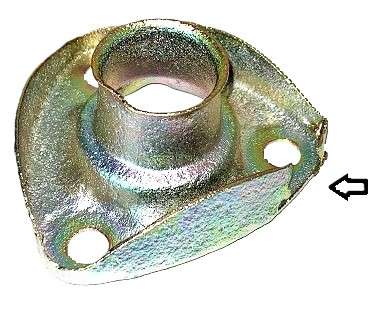 Stabilisator-Lagerdeckel vorn, passend für Porsche 914