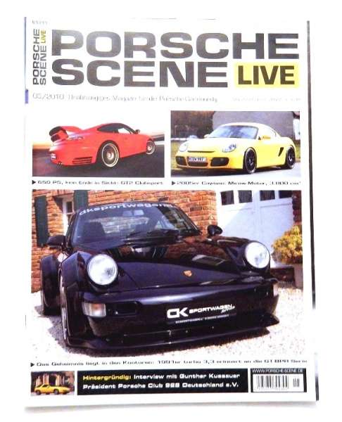 Porsche-Scene-Live Zeitschrift