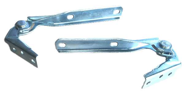 Haubenscharniere vorne links und rechts, neu, passend für Skoda + VW Passat