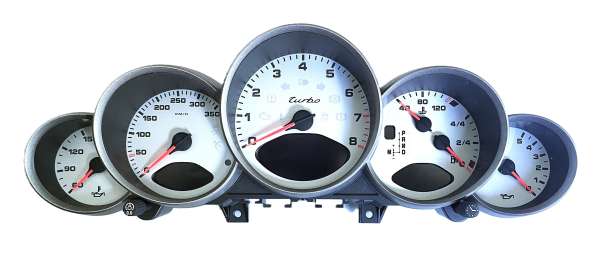 Kombiinstrument bis 350 km/h, neu, passend für Porsche 997 Turbo