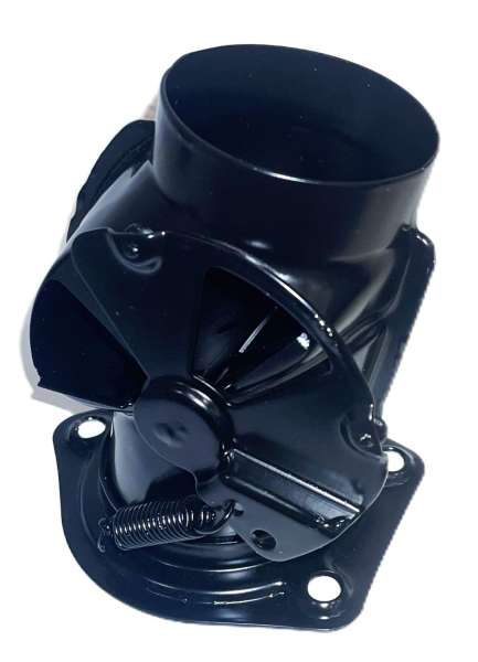 Edelstahl-Heizklappe rechts, neu, passend für Porsche 911 / 912