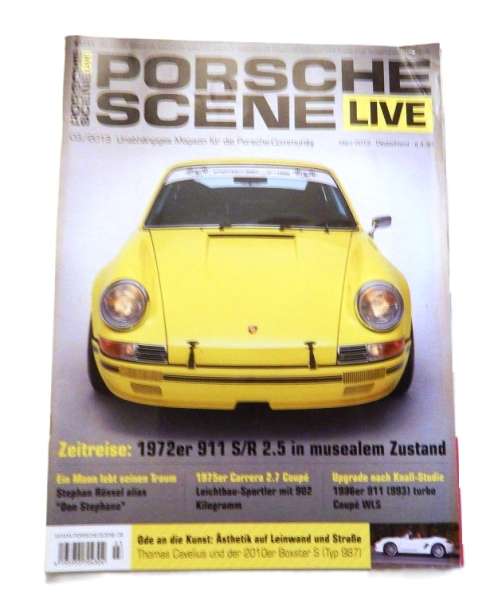 Porsche-Scene Live-Zeitschrift