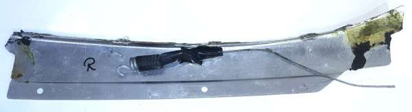 Versteifungsblech inkl. Spannseilfeder für Verdeckbezug rechts, passend für Porsche 996 Cabrio