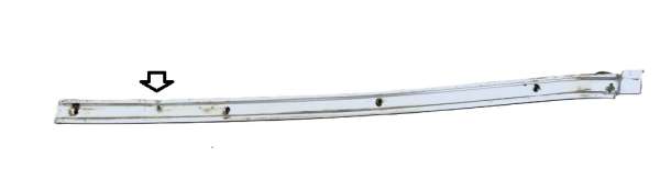 Chrom-Zierleiste am Windschutzscheibenrahmen rechts, passend für Porsche 914