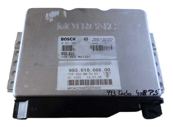 Turbo-Motronic-Steuergerät 408 PS, passend für Porsche 993 Turbo