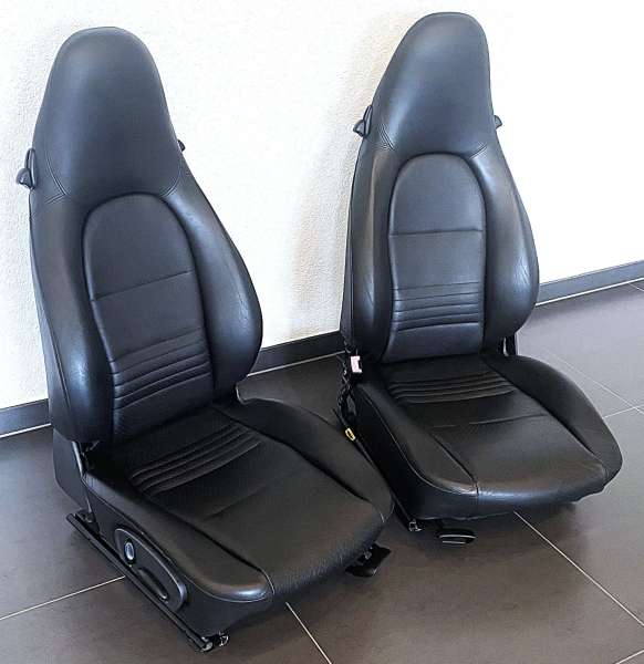 Leder-Sitze schwarz, passend für Porsche 996