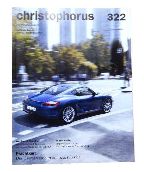 Christophorus, das Porsche-Magazin Nr. 322