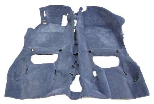 Innenraumteppich seeblau, passend für Porsche 997 Coupe