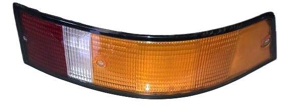 Rückleuchtenglas mit schwarzen Rand, passend für Porsche 911