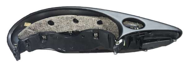 Kunstleder-Instrumentenabdeckung schwarz, passend für Porsche 996