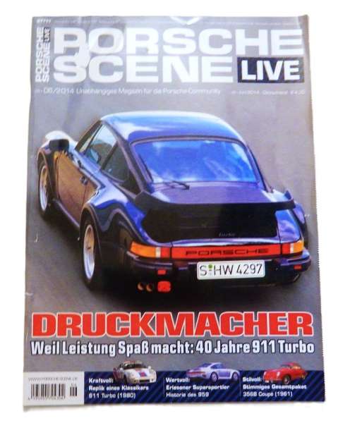 Porsche-Scene Live-Zeitschrift