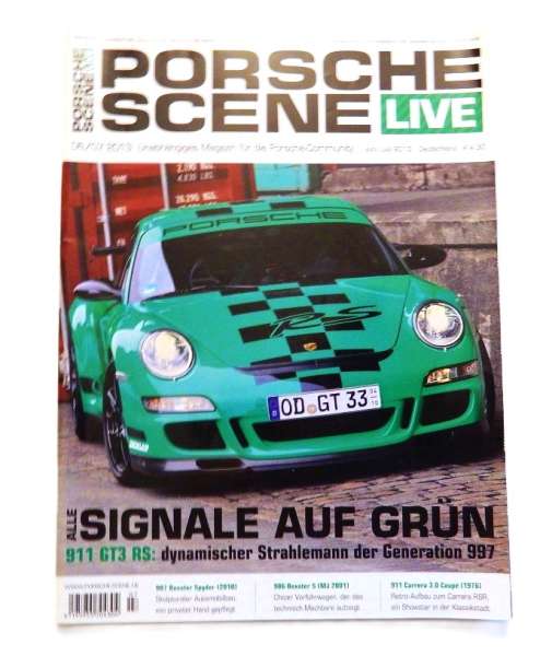 Porsche-Scene Live-Zeitschrift