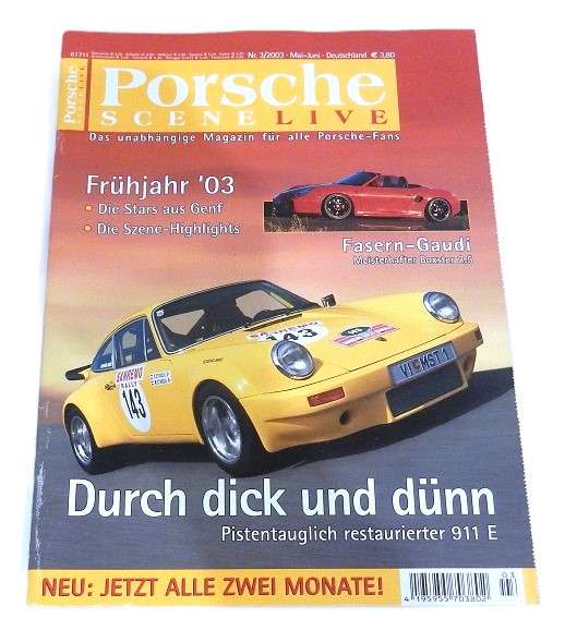 Porsche-Scene Live-Zeitschrift