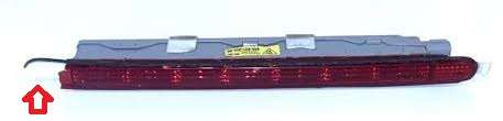 Zusatzbremsleuchte, defekt, passend für Porsche 996