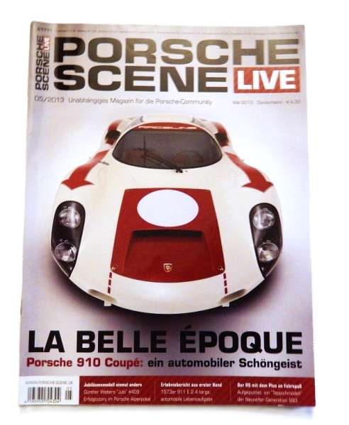 Porsche-Scene Live-Zeitschrift